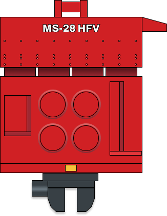 Аренда вибропогружателя Muller MS 28 HFV в Санкт-Петербурге